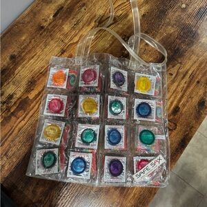 Colorful SAFE.SAX Tote Bag